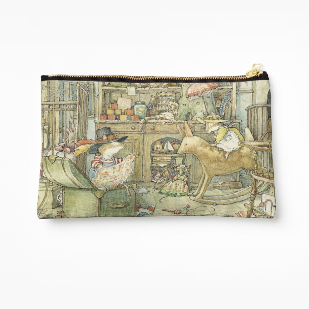 Whibos Makeup Bag Dressing Up At The Old Oak Palace Cosmetic Organizer Tyvek Paper Bags Zipper Pouch
