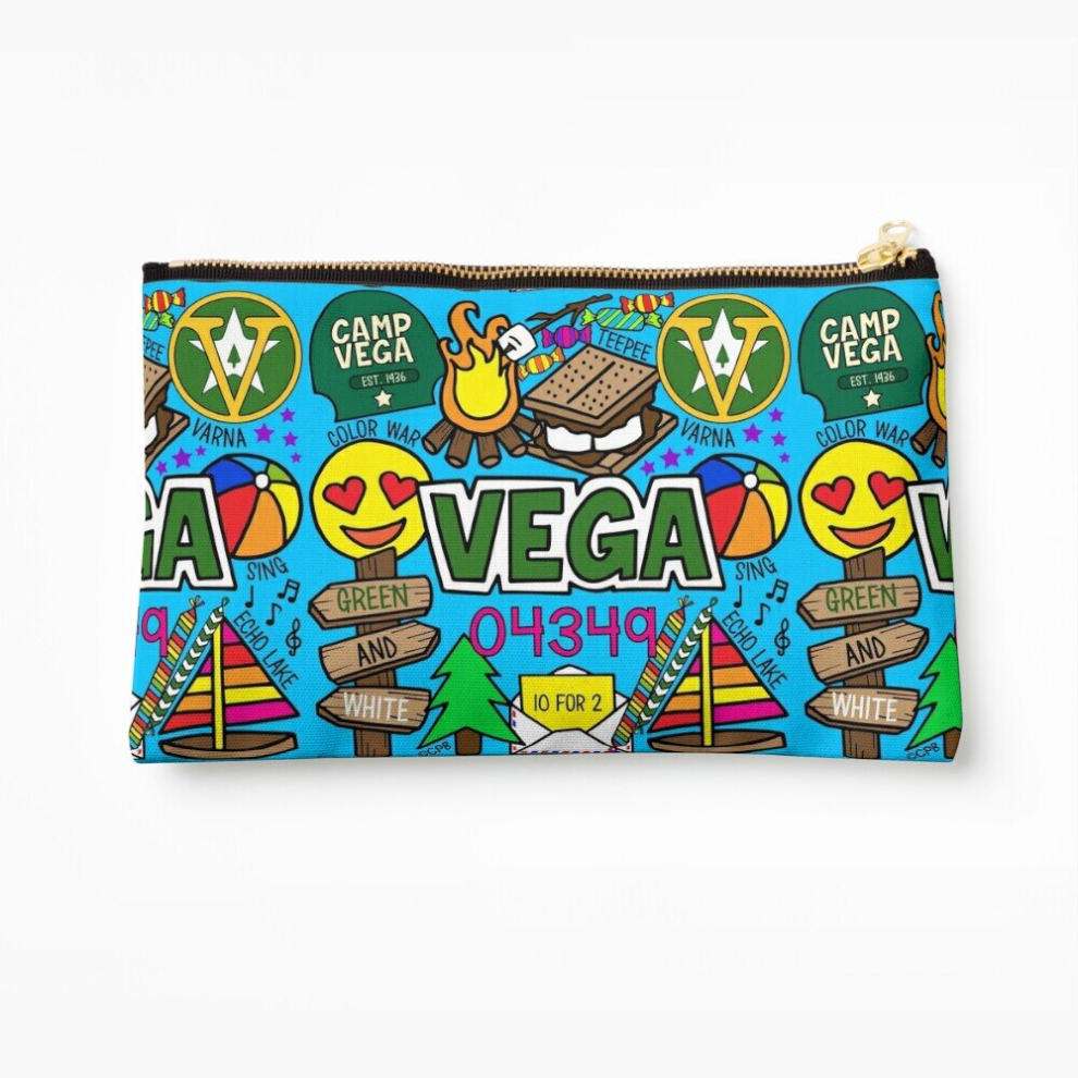 Whibos Makeup Bag Vega Cosmetic Organizer Tyvek Paper Bags Zipper Pouch