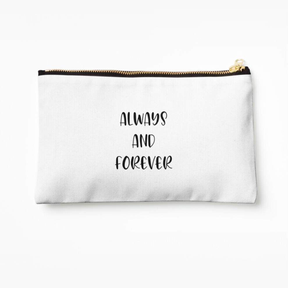 Whibos Makeup Bag Tvd Quote Cosmetic Organizer Tyvek Paper Bags Zipper Pouch