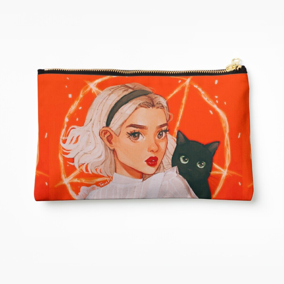 Whibos Makeup Bag The Teenage Witch Cosmetic Organizer Tyvek Paper Bags Zipper Pouch