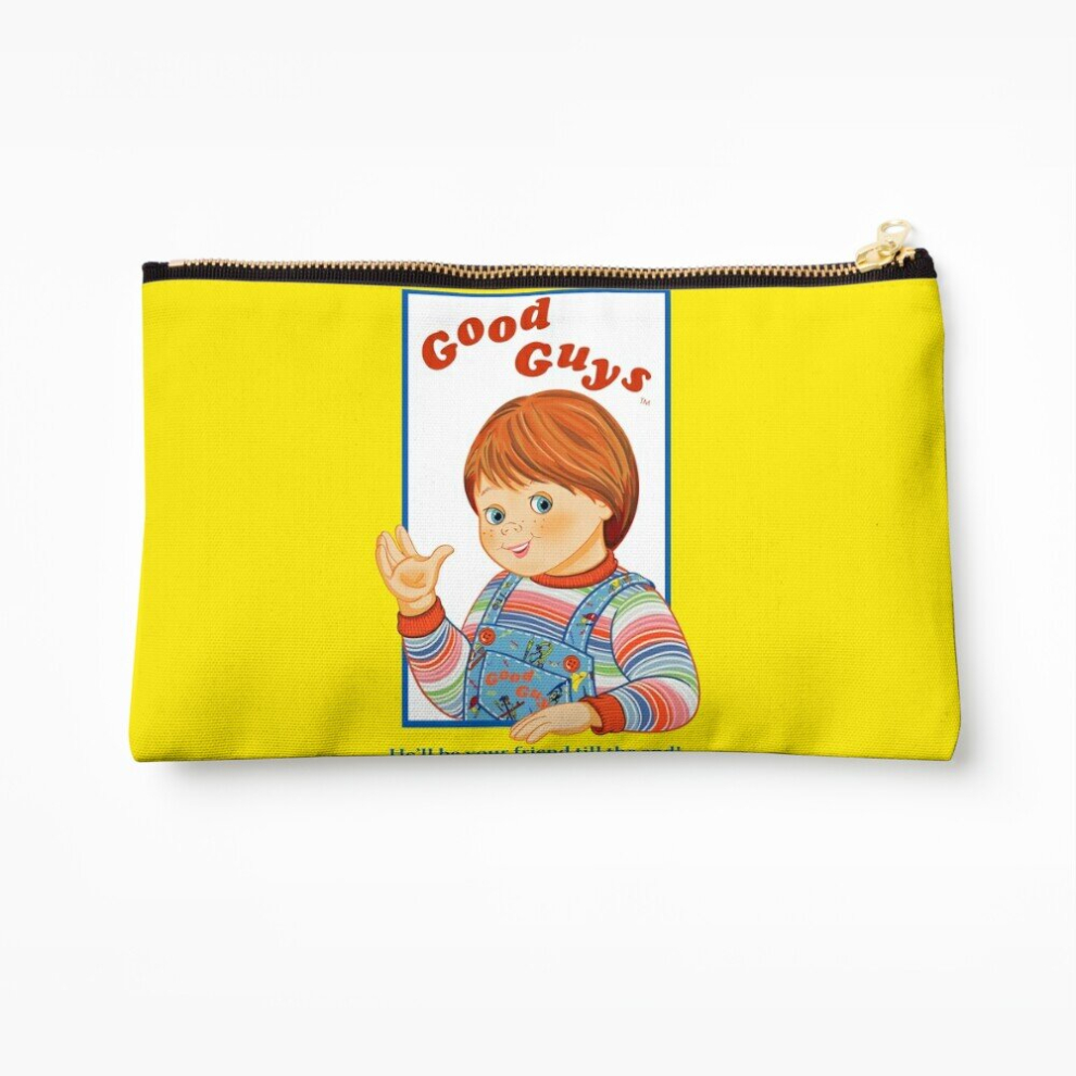Whibos Makeup Bag Child's Play - Good Guys - Chucky Cosmetic Organizer Tyvek Paper Bags Zipper Pouch