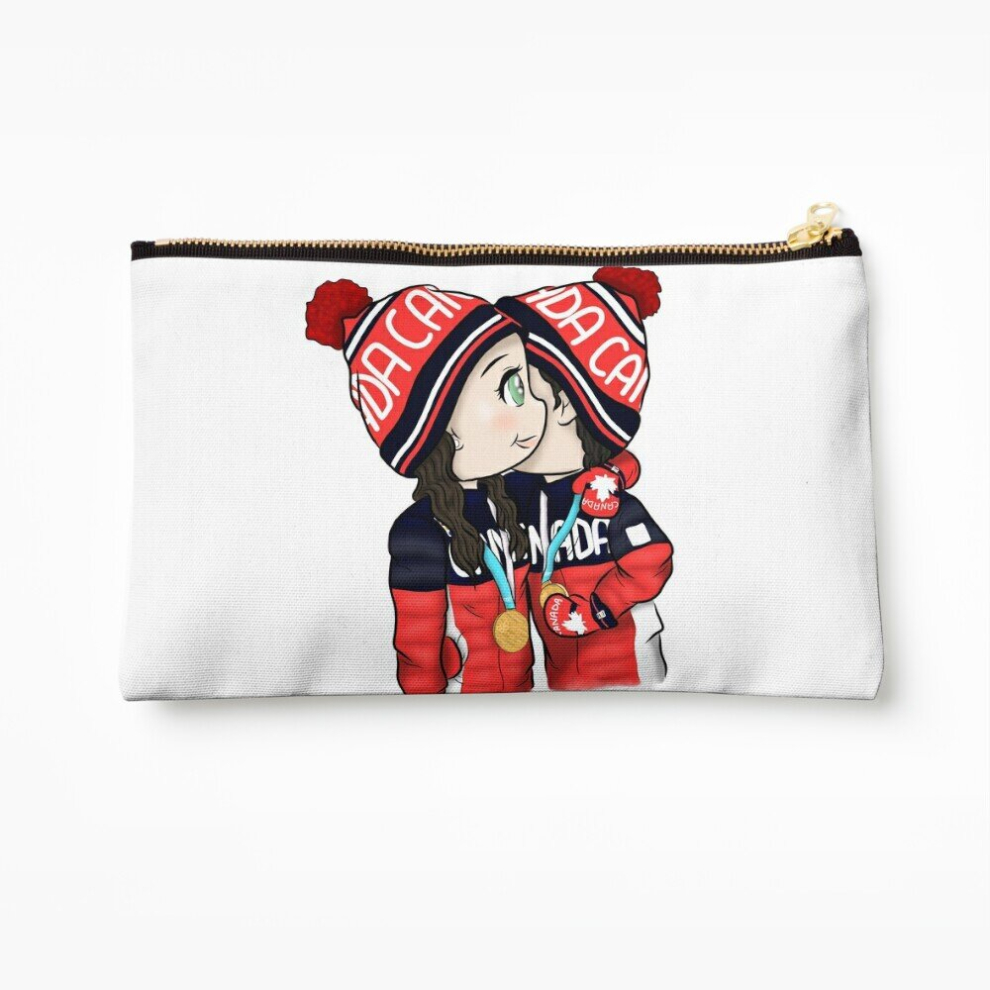 Whibos Makeup Bag Medal Ceremony Cosmetic Organizer Tyvek Paper Bags Zipper Pouch