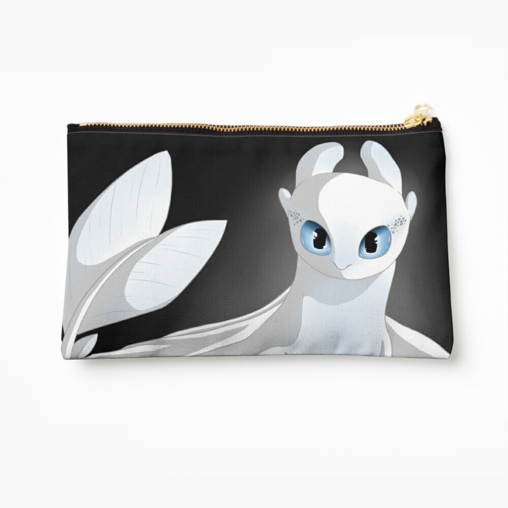 Whibos Light Makeup Bag Fury Cosmetic Organizer Tyvek Paper Bags Zipper Pouch