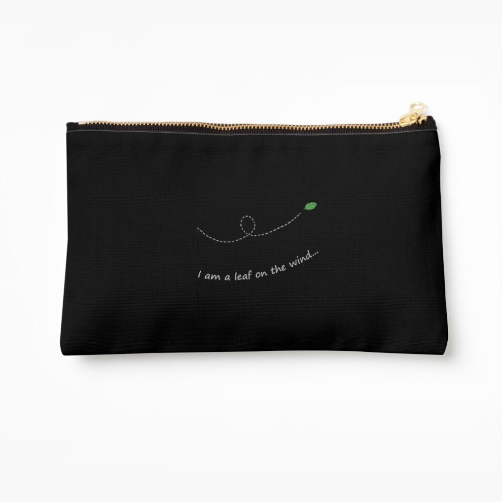 Whibos Makeup Bag I Am A Leaf... Cosmetic Organizer Tyvek Paper Bags Zipper Pouch