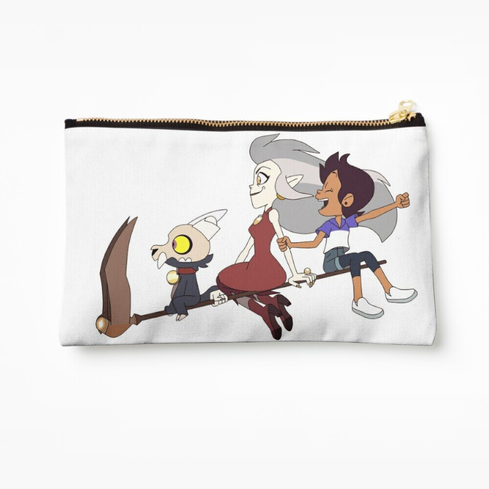 Whibos Makeup Bag The Owl House Cosmetic Organizer Tyvek Paper Bags Zipper Pouch