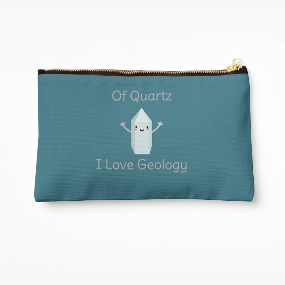 Whibos Makeup Bag Funny Geology Science Pun Cosmetic Organizer Tyvek Paper Bags Zipper Pouch
