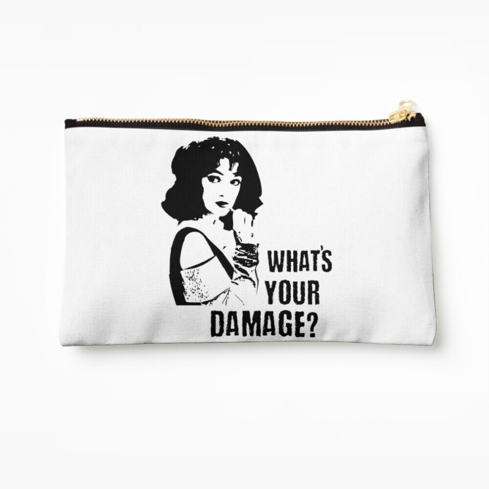 Whibos Makeup Bag Heathers Movie Cosmetic Organizer Tyvek Paper Bags Zipper Pouch