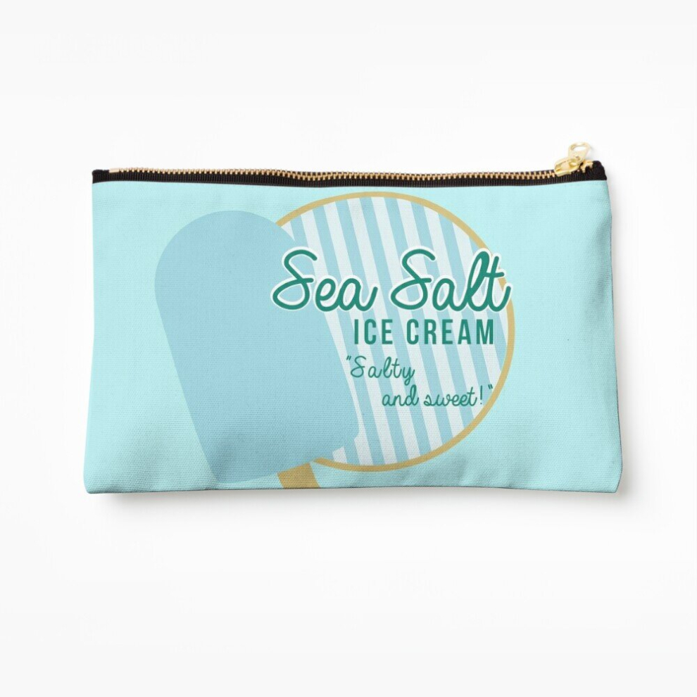 Whibos Cream Makeup Bag Sea Salt Ice Cosmetic Organizer Tyvek Paper Bags Zipper Pouch