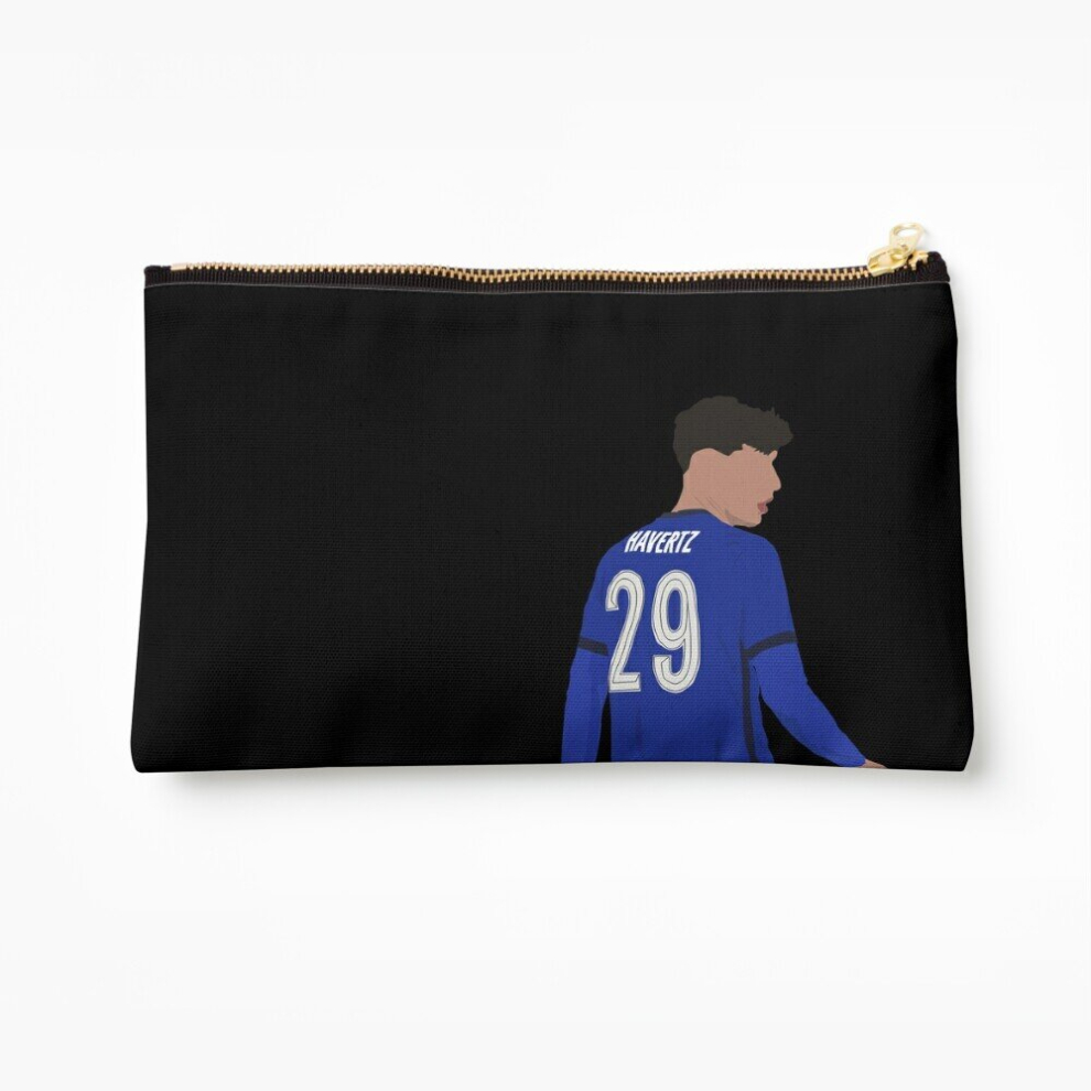 Whibos Makeup Bag Kai Havertz Chelsea Cosmetic Organizer Tyvek Paper Bags Zipper Pouch
