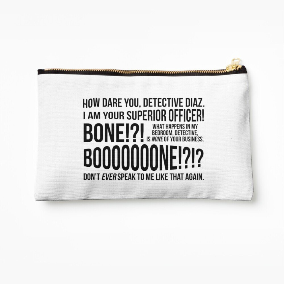 Whibos Makeup Bag B99 - Holt: Bone! Cosmetic Organizer Tyvek Paper Bags Zipper Pouch