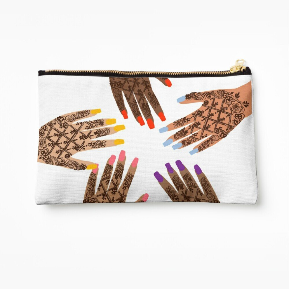 Whibos Makeup Bag Desi Kuri Unity Cosmetic Organizer Tyvek Paper Bags Zipper Pouch