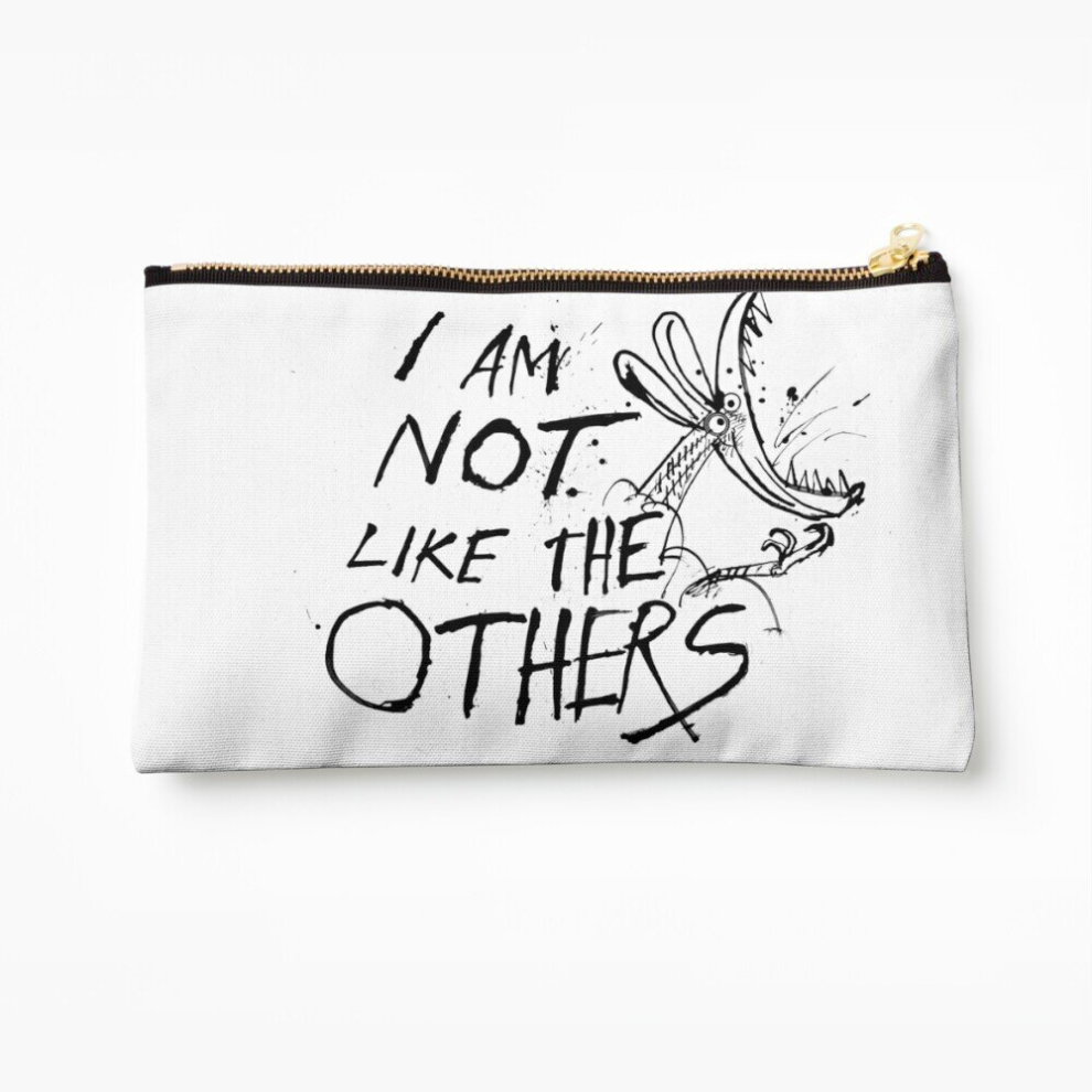 Whibos Makeup Bag I Am Not Like The Others! Cosmetic Organizer Tyvek Paper Bags Zipper Pouch