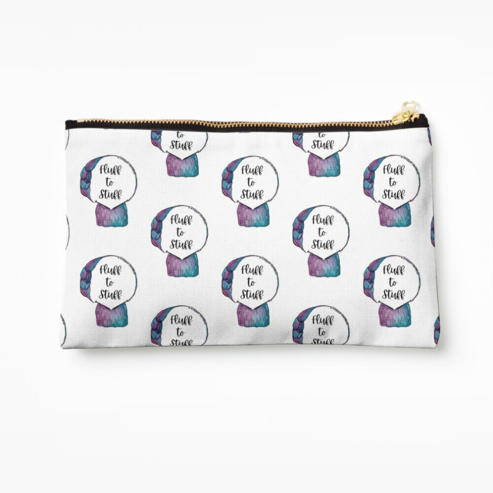 Whibos Makeup Bag Fluff To Stuff 2021 - Knitting Cosmetic Organizer Tyvek Paper Bags Zipper Pouch