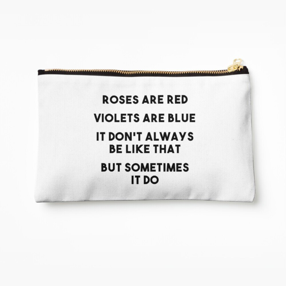Whibos Makeup Bag Sometimes It Be Like That Cosmetic Organizer Tyvek Paper Bags Zipper Pouch