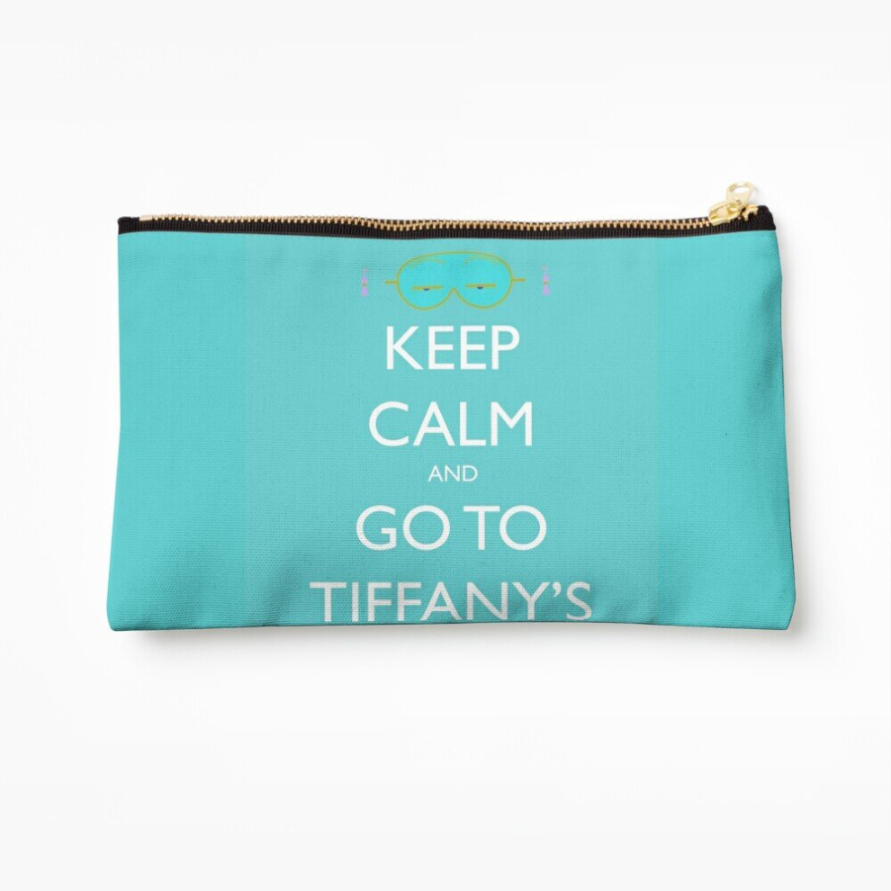 Whibos Makeup Bag Go To Tiffany's Cosmetic Organizer Tyvek Paper Bags Zipper Pouch