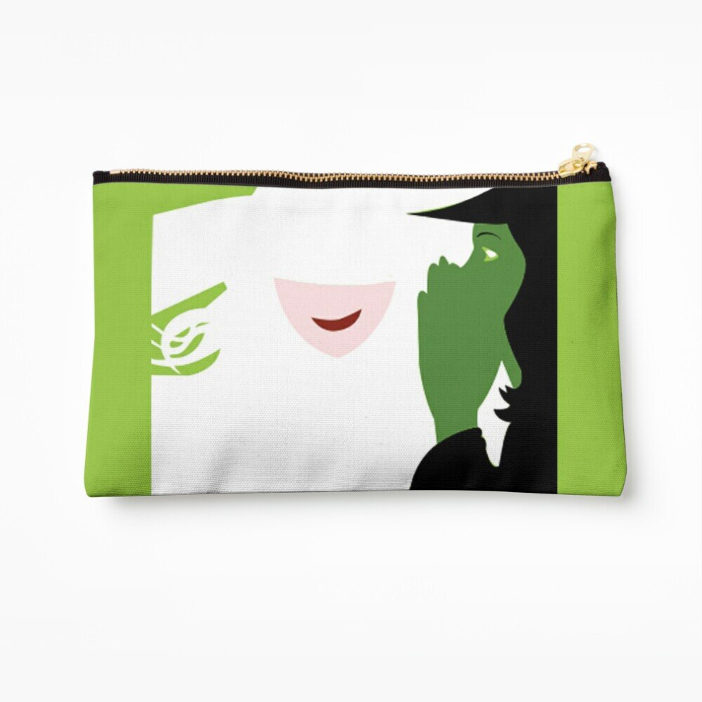 Whibos Makeup Bag Reversed Wicked Cosmetic Organizer Tyvek Paper Bags Zipper Pouch