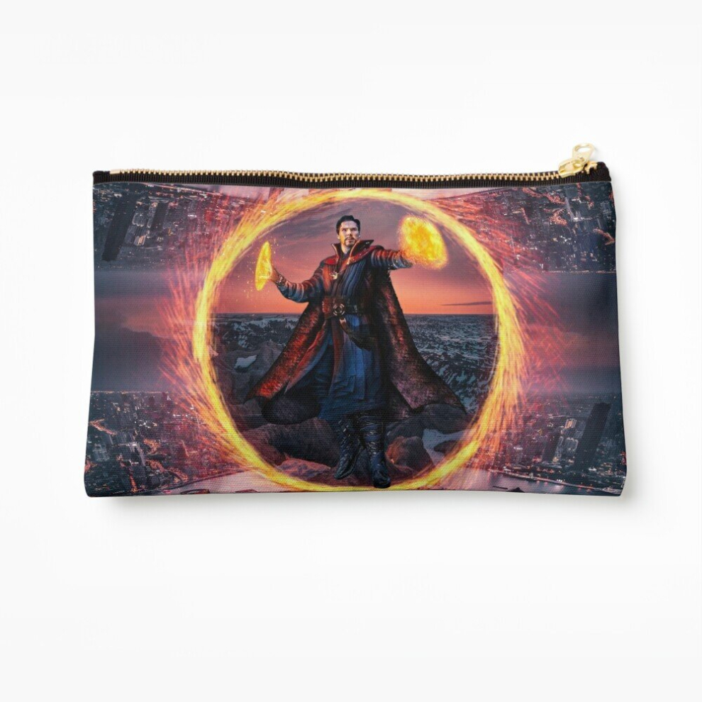 Whibos Makeup Bag Doctor Strange Cosmetic Organizer Tyvek Paper Bags Zipper Pouch