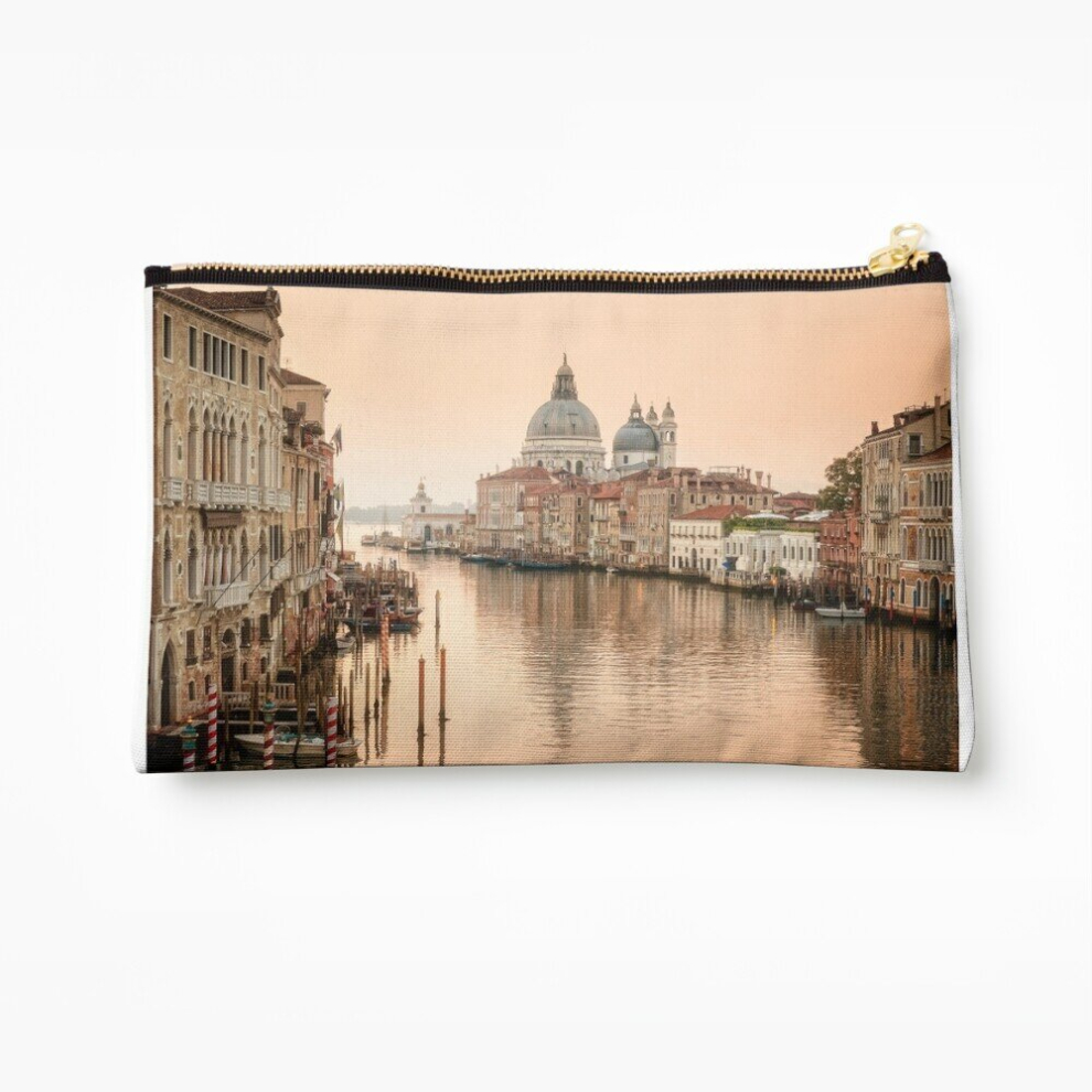Whibos Makeup Bag Grand Canal Venice Cosmetic Organizer Tyvek Paper Bags Zipper Pouch