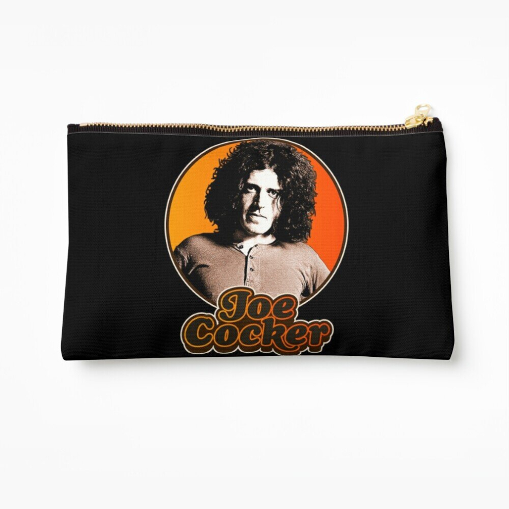 Whibos Makeup Bag Joe Cocker Cosmetic Organizer Tyvek Paper Bags Zipper Pouch