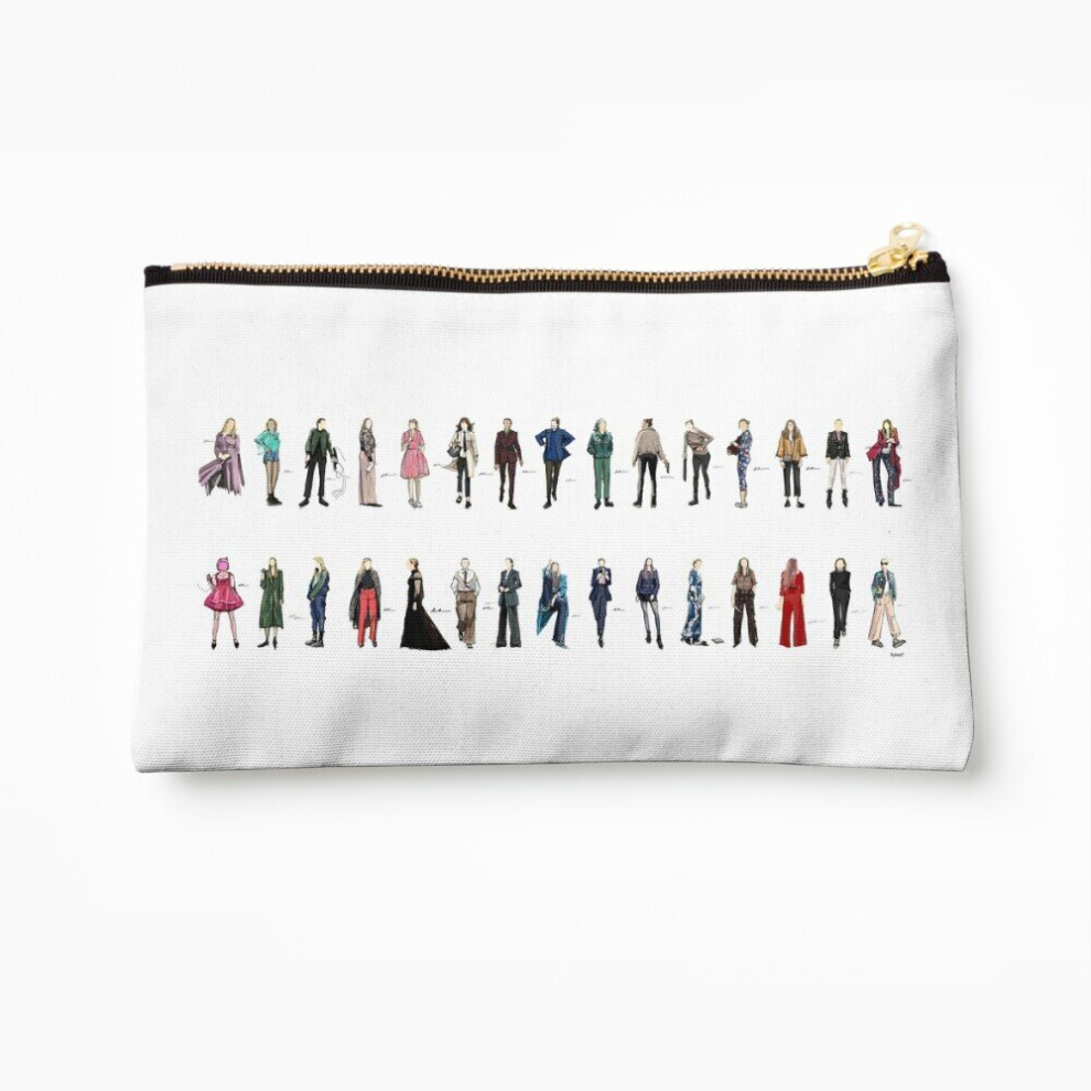 Whibos Makeup Bag Killing Eve Villanelle Version1.1 Cosmetic Organizer Tyvek Paper Bags Zipper Pouch