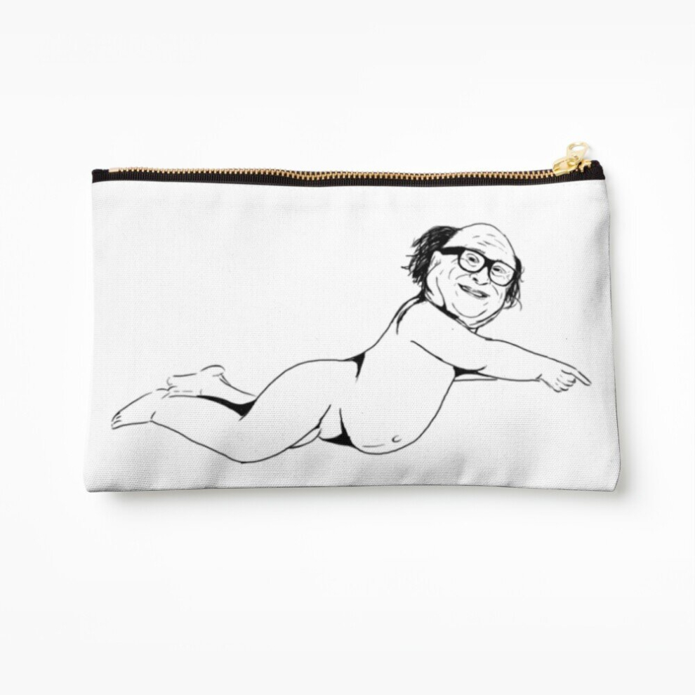 Whibos Makeup Bag Danny Devito Cosmetic Organizer Tyvek Paper Bags Zipper Pouch