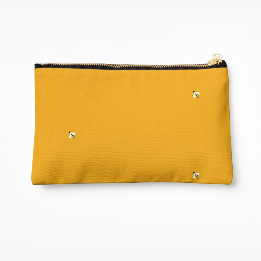 Whibos Makeup Bag Bees! Cosmetic Organizer Tyvek Paper Bags Zipper Pouch