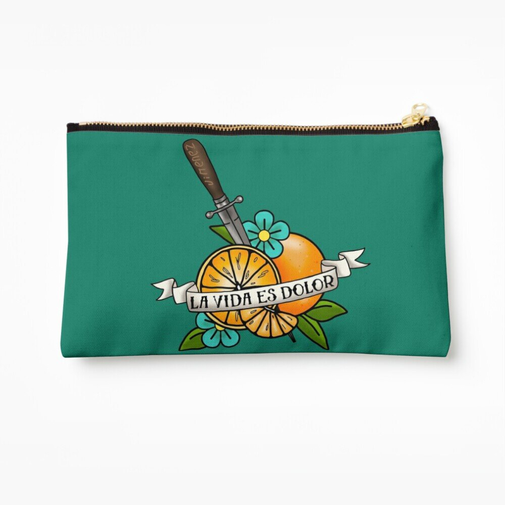 Whibos Makeup Bag Our Flag Means Death-La Vida Es Dolor (Life Is Pain) Cosmetic Organizer Tyvek Paper Bags Zipper Pouch