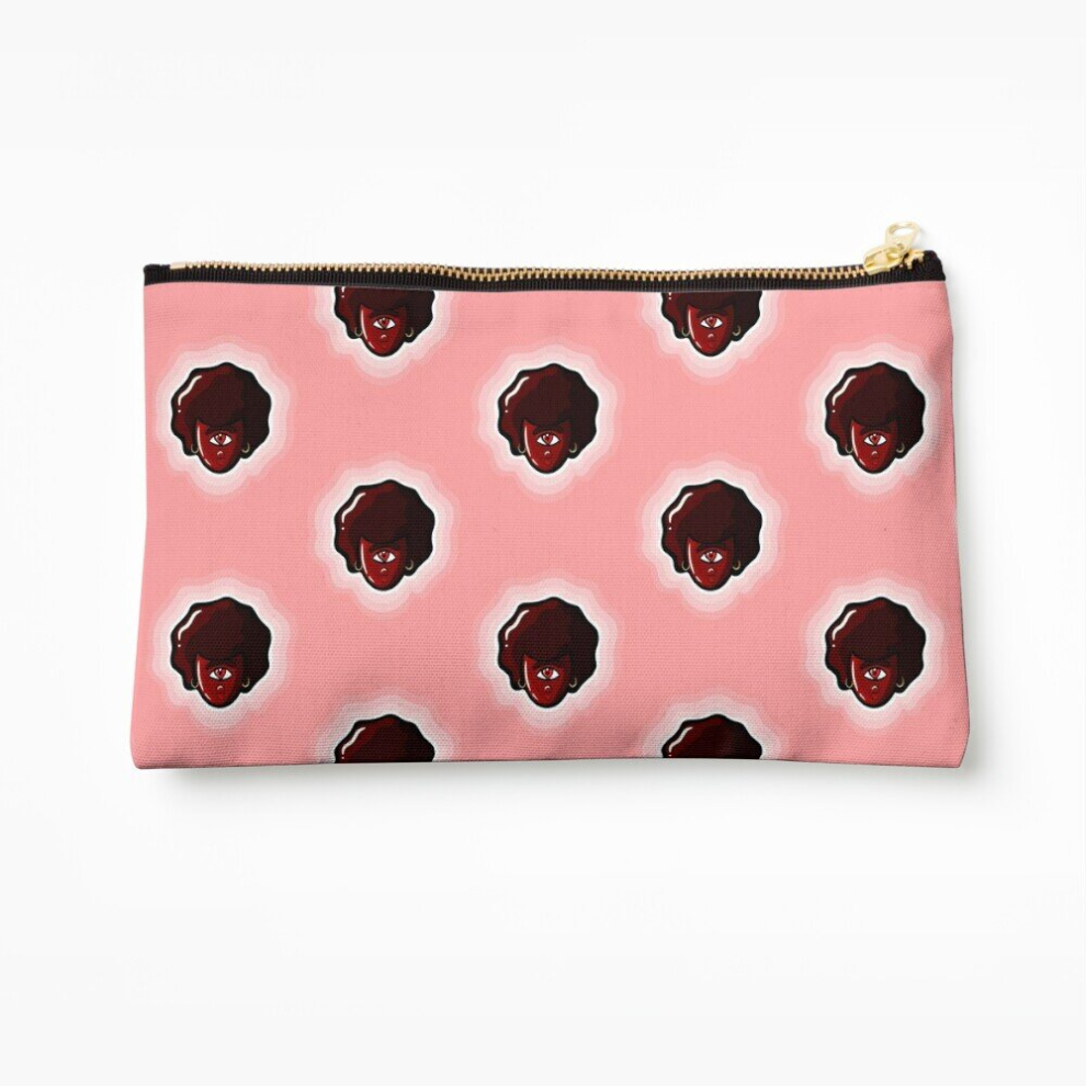 Whibos Red Makeup Bag Miss Alien Cosmetic Organizer Tyvek Paper Bags Zipper Pouch