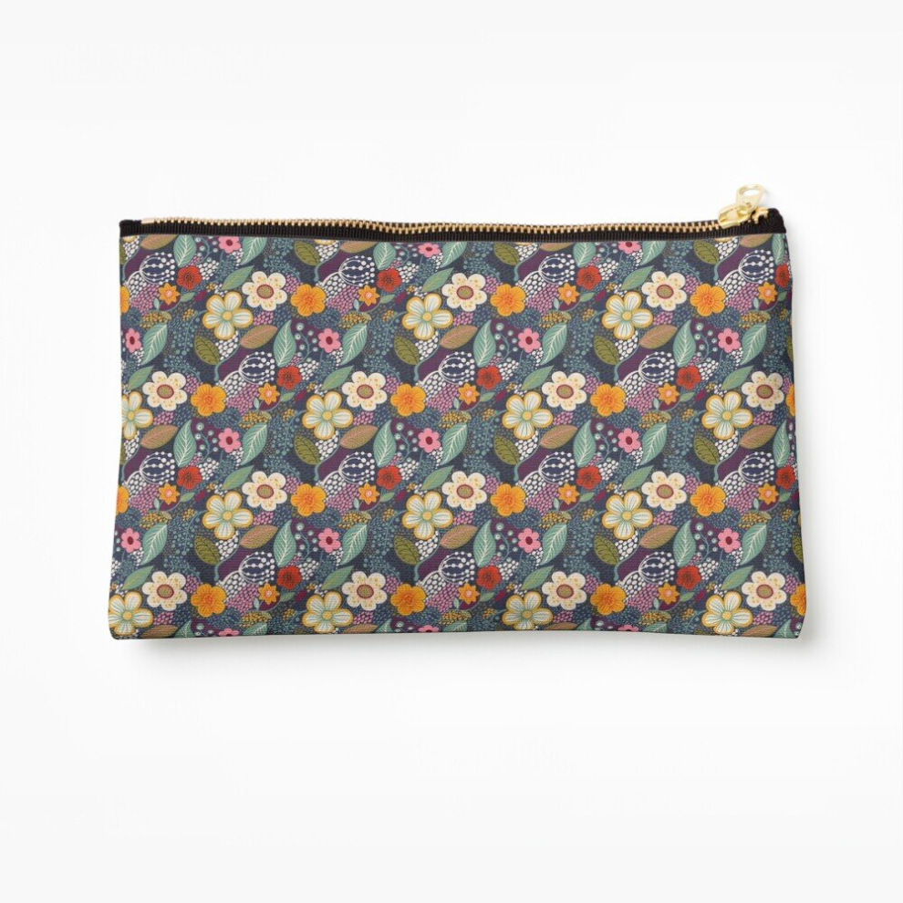 Whibos Makeup Bag Secret Garden 2 Cosmetic Organizer Tyvek Paper Bags Zipper Pouch