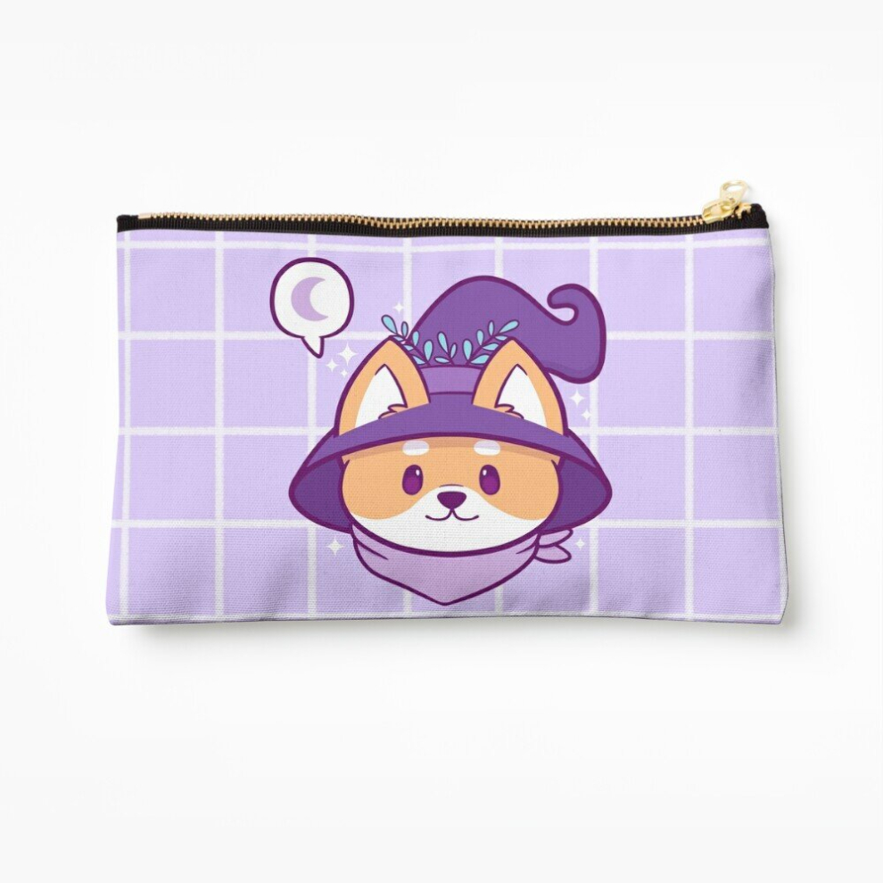 Whibos Makeup Bag Witch Doggo Nikury Cosmetic Organizer Tyvek Paper Bags Zipper Pouch