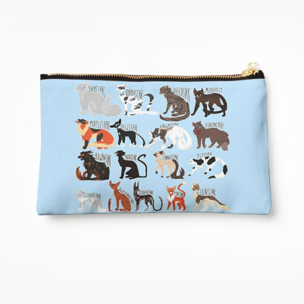 Whibos Makeup Bag Every Skyclan Leader Ever Cosmetic Organizer Tyvek Paper Bags Zipper Pouch