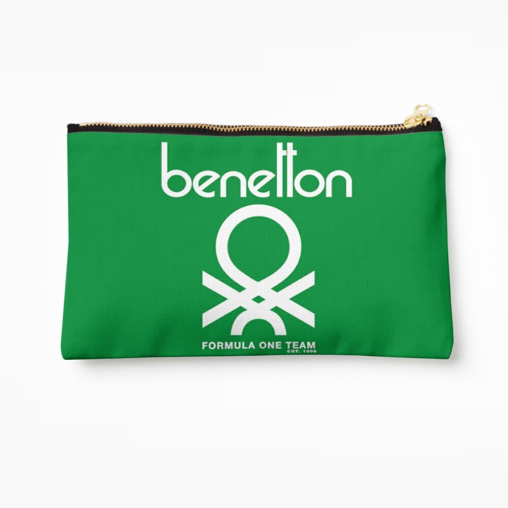 Whibos Makeup Bag Benetton Formula Team 80S Collection Cosmetic Organizer Tyvek Paper Bags Zipper Pouch