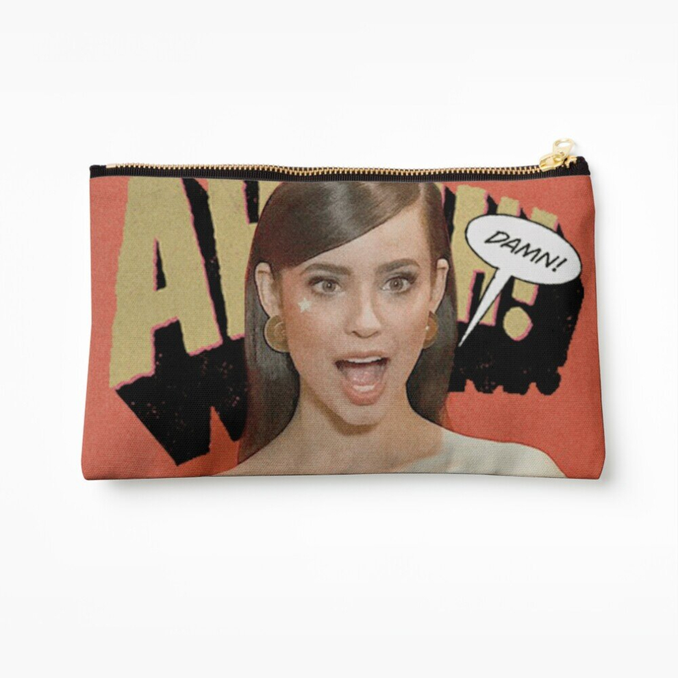 Whibos Makeup Bag Damn! Cosmetic Organizer Tyvek Paper Bags Zipper Pouch