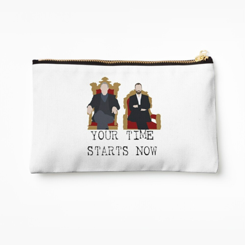 Whibos Makeup Bag Your Time Starts Now. Taskmaster Cosmetic Organizer Tyvek Paper Bags Zipper Pouch