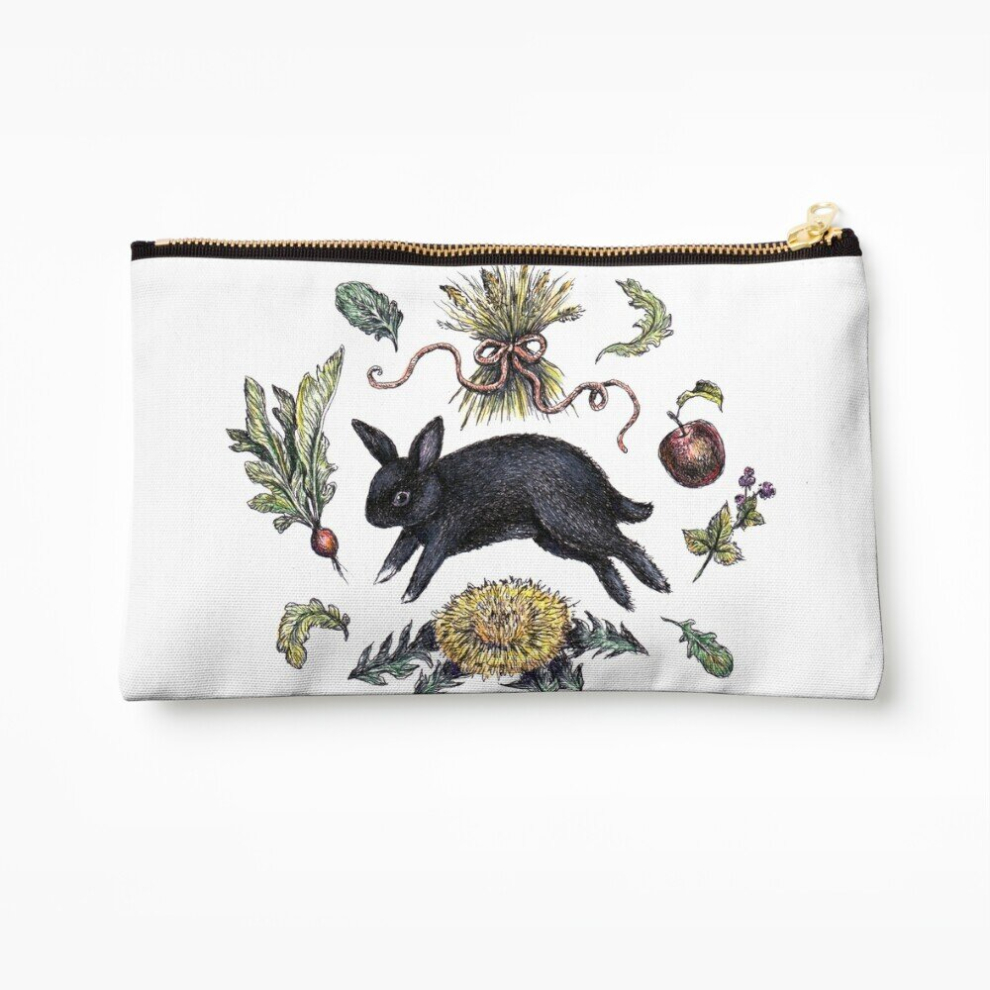 Whibos Makeup Bag A Little Familiar Cosmetic Organizer Tyvek Paper Bags Zipper Pouch
