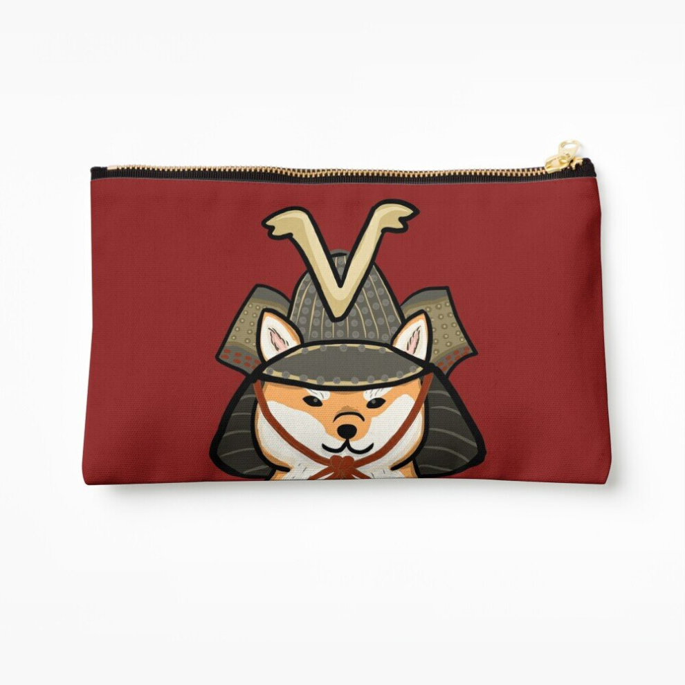 Whibos Makeup Bag Shiba Inu Cosmetic Organizer Tyvek Paper Bags Zipper Pouch