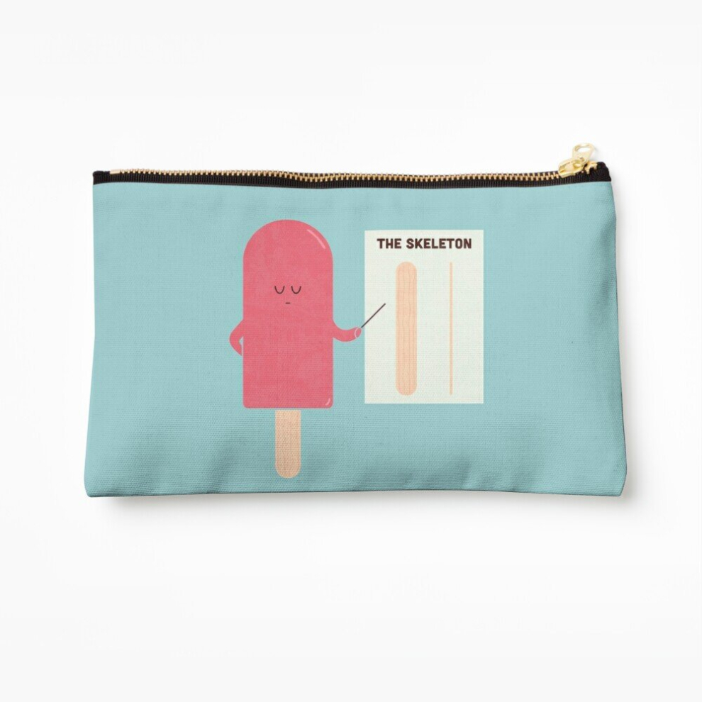 Whibos Makeup Bag Anatomy Cosmetic Organizer Tyvek Paper Bags Zipper Pouch