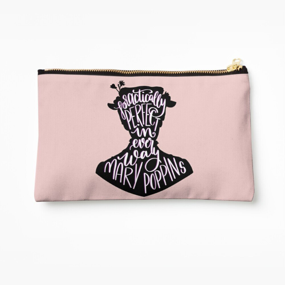 Whibos Makeup Bag Mary Poppins Cosmetic Organizer Tyvek Paper Bags Zipper Pouch