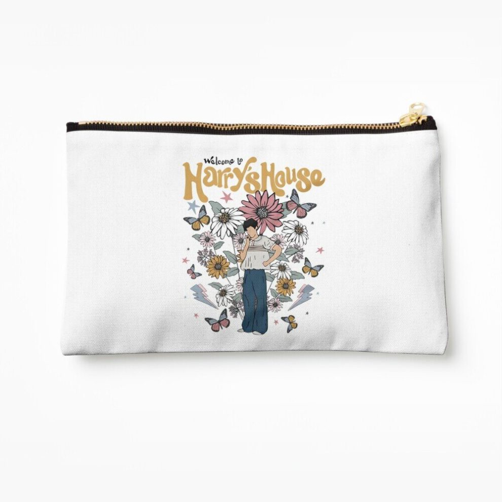 Whibos Makeup Bag Harry's Floral Concept Cosmetic Organizer Tyvek Paper Bags Zipper Pouch