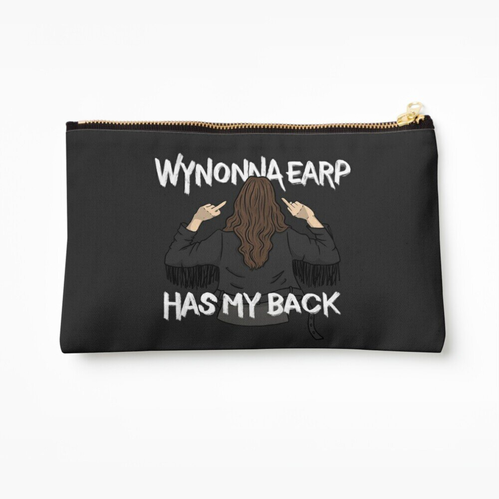 Whibos Makeup Bag Wynonna Earp Has My Back Cosmetic Organizer Tyvek Paper Bags Zipper Pouch