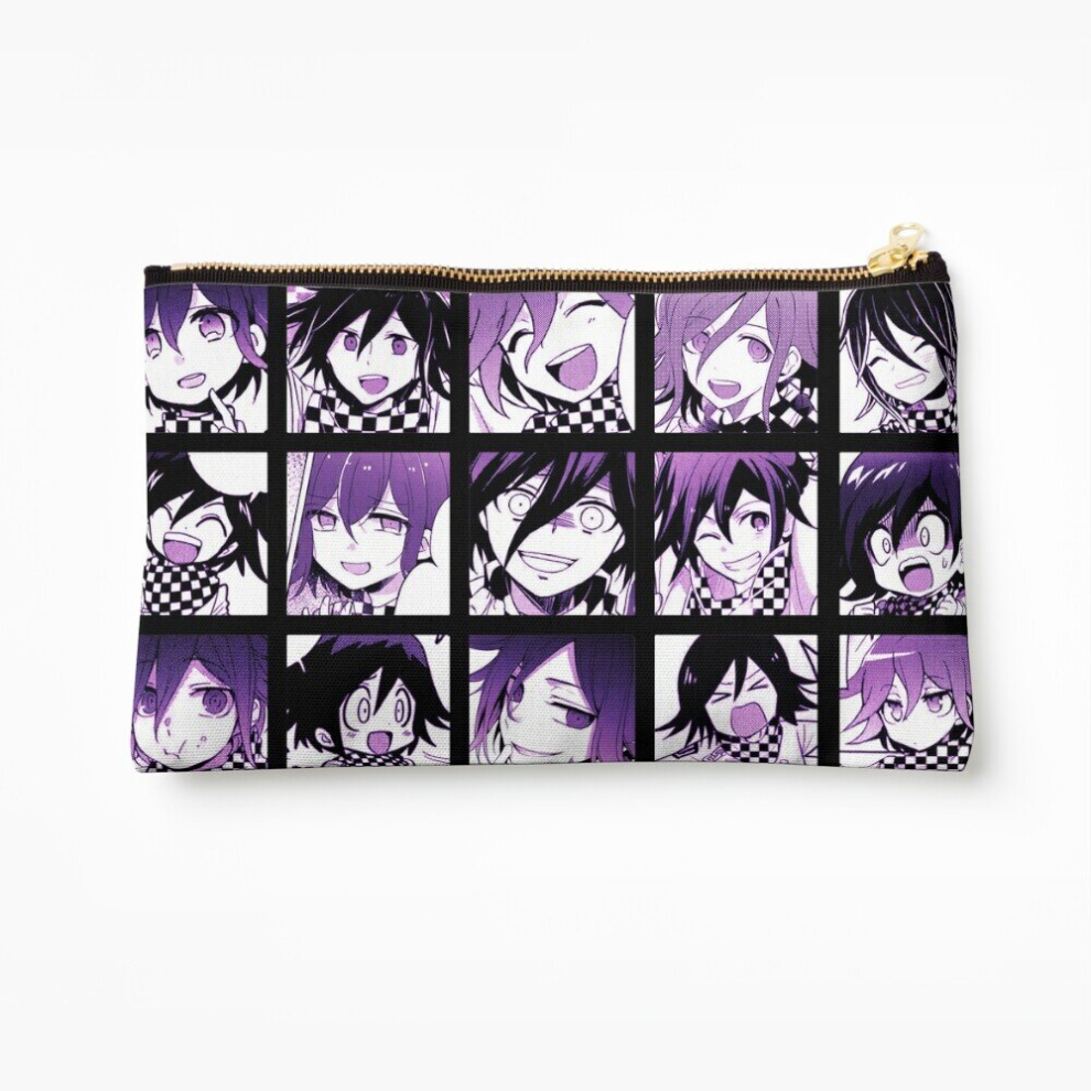 Whibos Makeup Bag Kokichi Manga Collection Ver. 2 (Colored) Cosmetic Organizer Tyvek Paper Bags Zipper Pouch