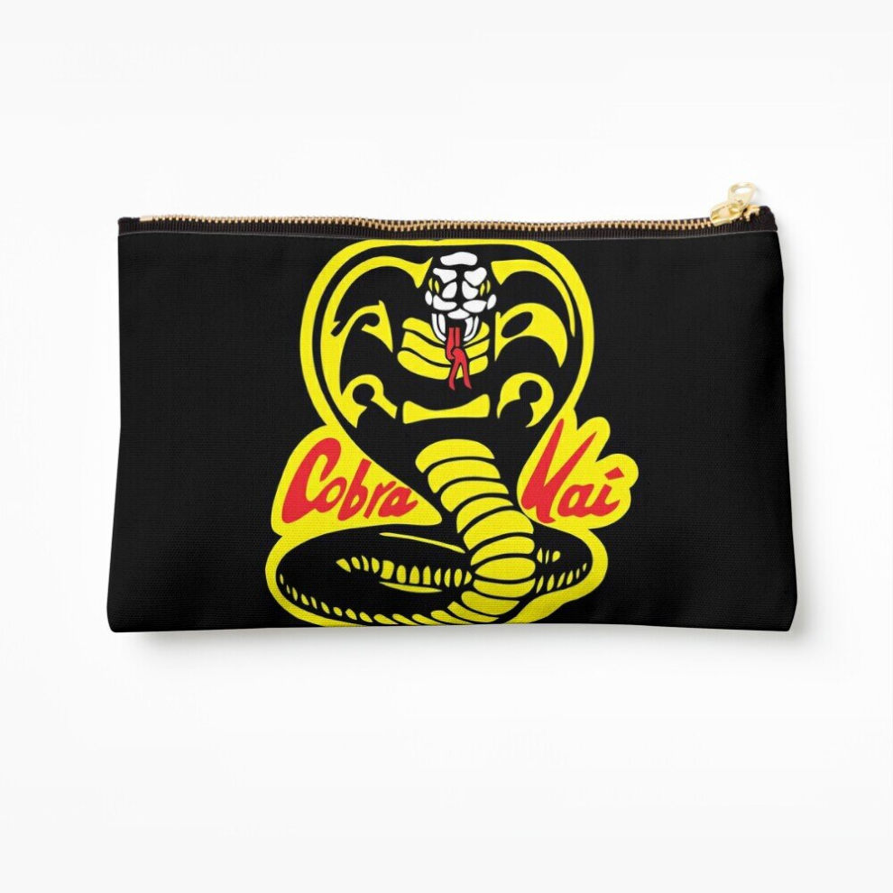 Whibos Makeup Bag Cobra Kai Cosmetic Organizer Tyvek Paper Bags Zipper Pouch