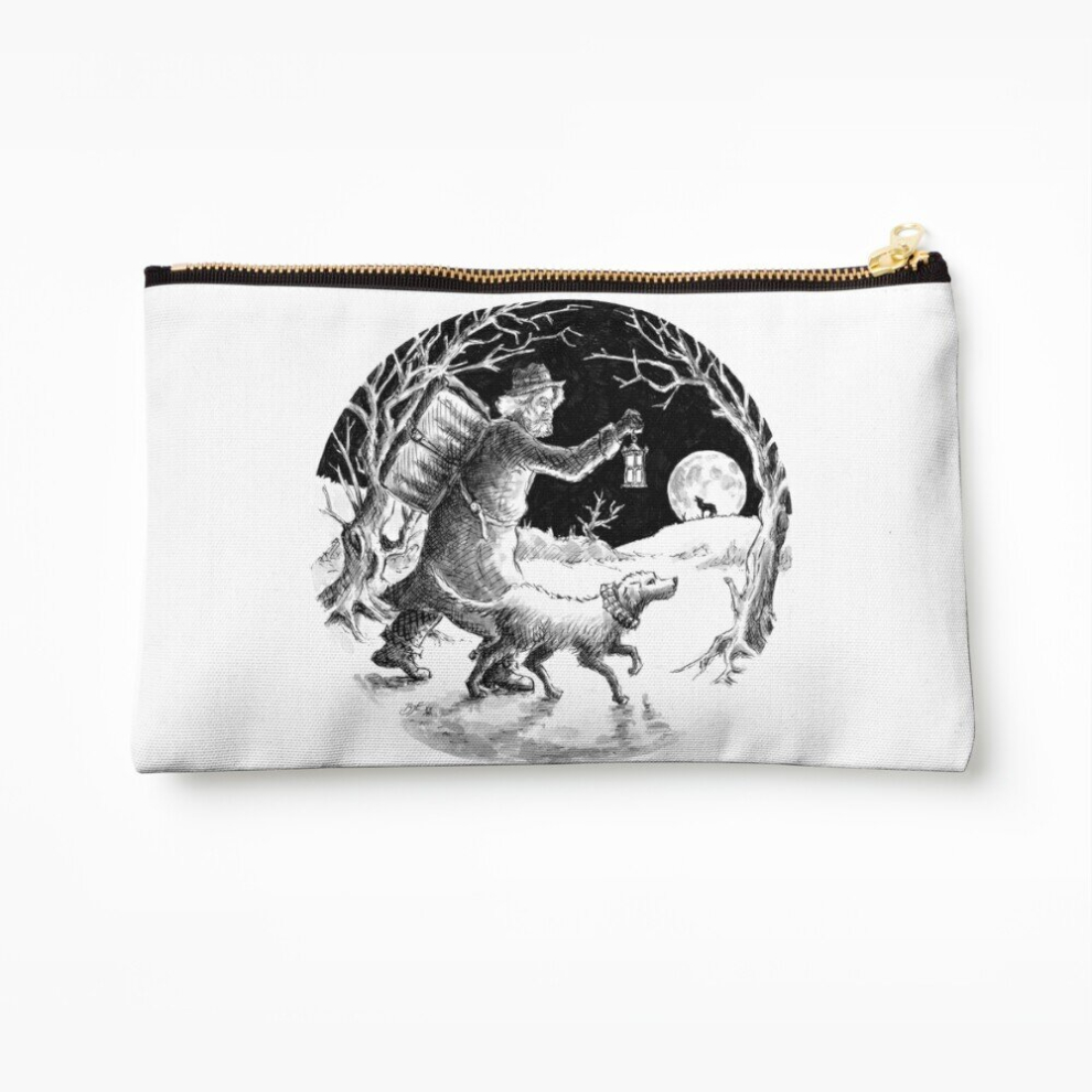 Whibos Makeup Bag Where Shall The 'Nighted Showman Go? Cosmetic Organizer Tyvek Paper Bags Zipper Pouch