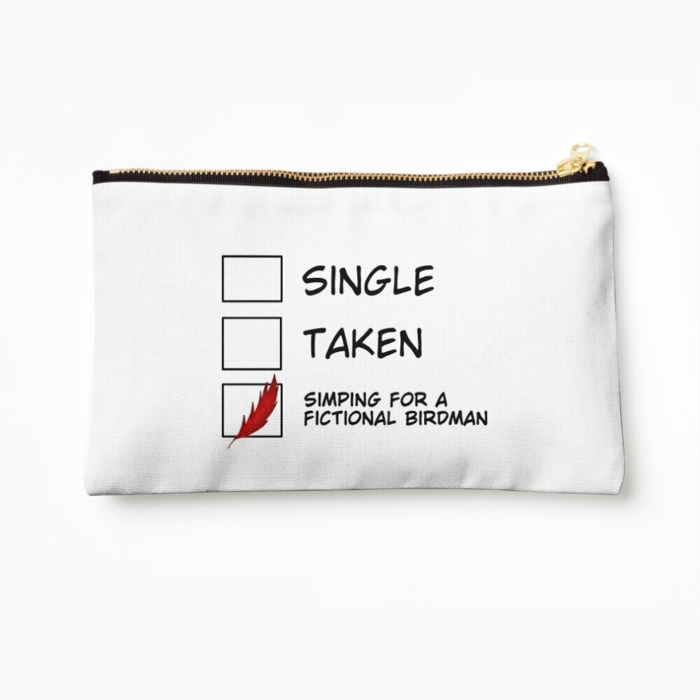 Whibos Makeup Bag Keigo Takami (Hawks) Simp Cosmetic Organizer Tyvek Paper Bags Zipper Pouch