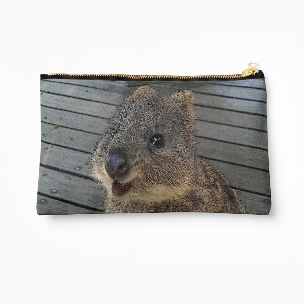 Whibos Makeup Bag Be Quokka Happy Cosmetic Organizer Tyvek Paper Bags Zipper Pouch