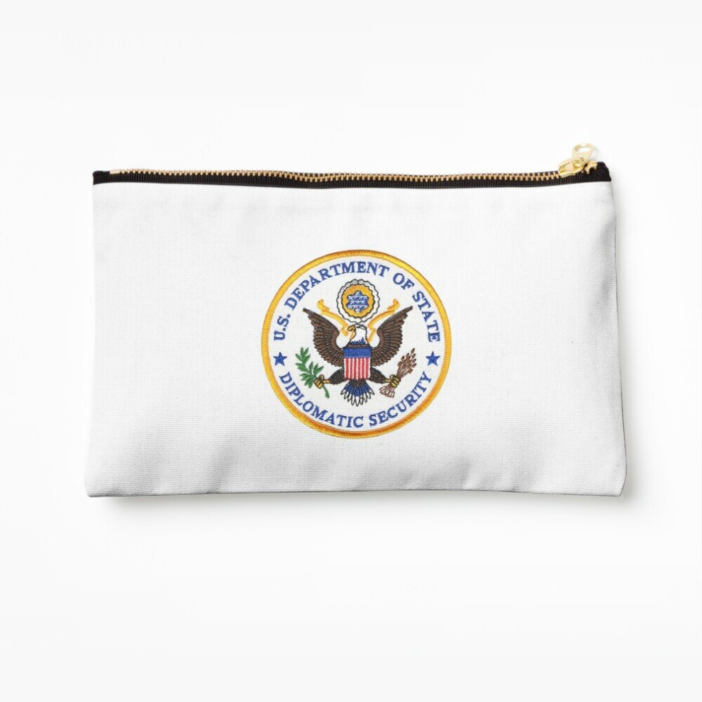Whibos Makeup Bag Diplomatic Security Cosmetic Organizer Tyvek Paper Bags Zipper Pouch