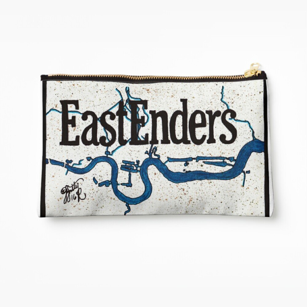 Whibos Makeup Bag Eastender River Cosmetic Organizer Tyvek Paper Bags Zipper Pouch
