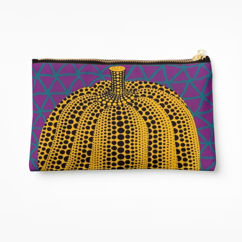 Whibos Makeup Bag Yayoi Kusama Cosmetic Organizer Tyvek Paper Bags Zipper Pouch