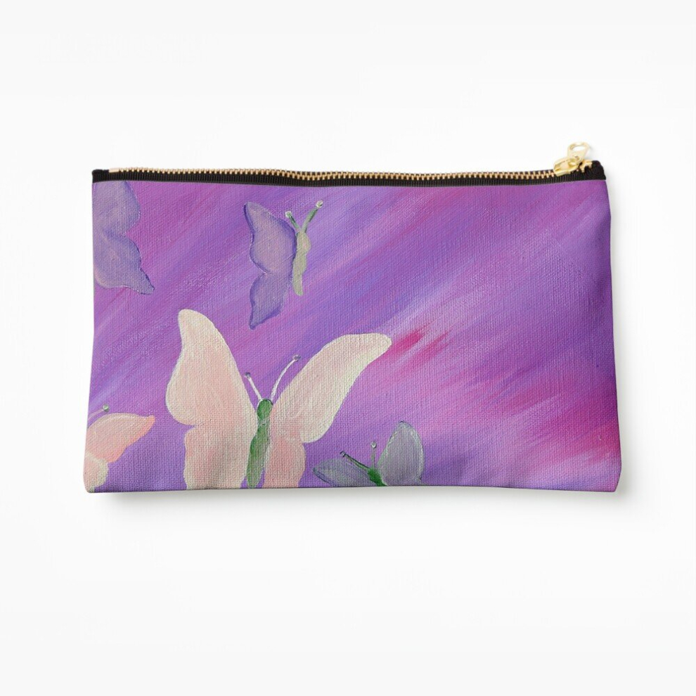 Whibos Makeup Bag Take Off Cosmetic Organizer Tyvek Paper Bags Zipper Pouch