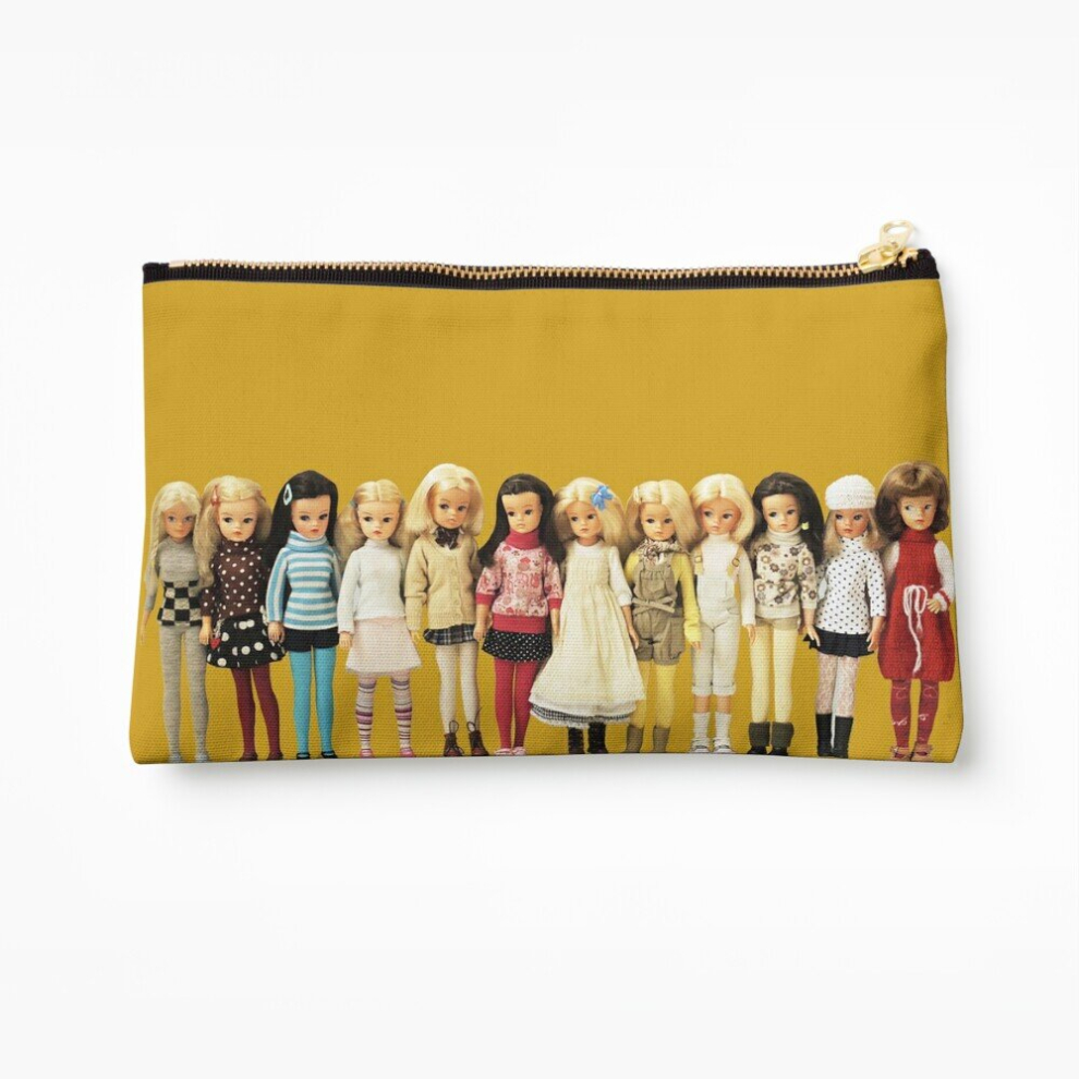 Makeup Bag Vintage Pedigree Sindy Cosmetic Organizer Tyvek Paper Bags Zipper Pouch